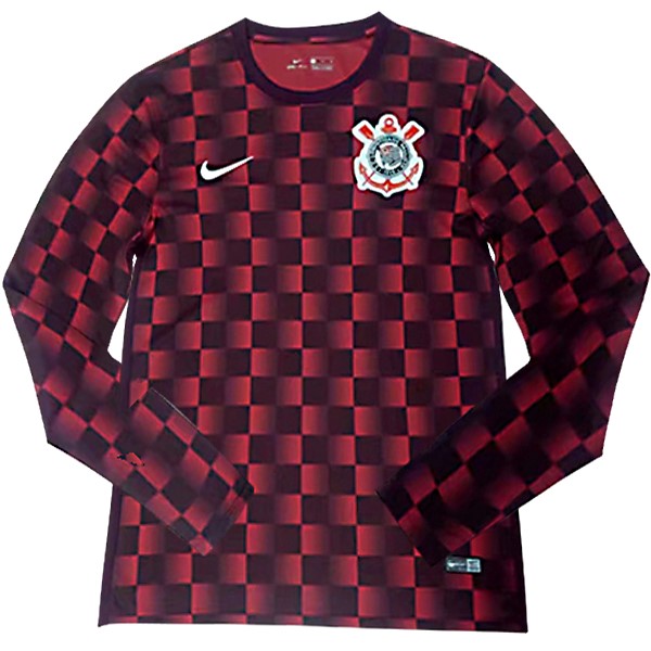 Camiseta Corinthians Paulista Segunda equipación ML 2019-2020 Rojo